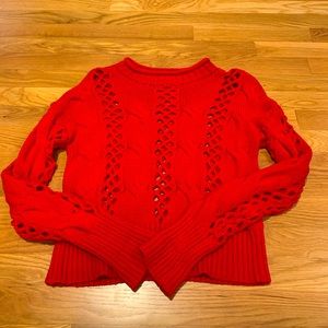 Express Chrochet Sweater. Size 4